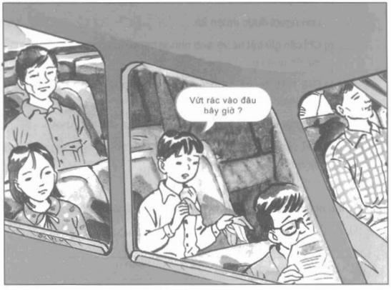 Giải vở bài tập Đạo đức 2 bài 8: Giữ gìn trật tự, vệ sinh nơi công cộng