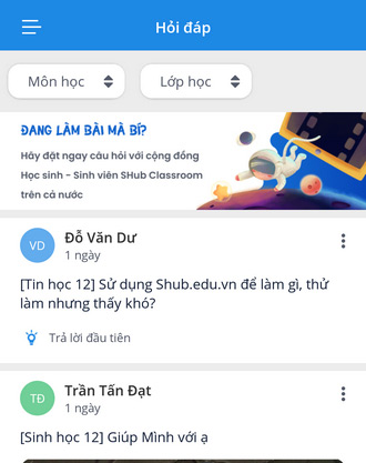 Cách tải SHub Classroom