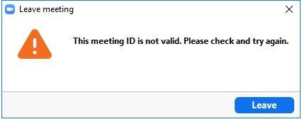 Sửa lỗi Zoom không tham gia được