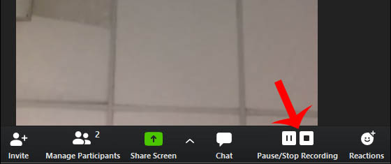 Cách ghi lại video trên Zoom