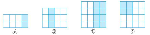 Bài tập Toán lớp 2: Một phần tư