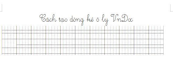 Font chữ tiểu học