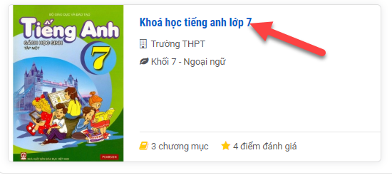 Hệ thống học trực tuyến Vnedu