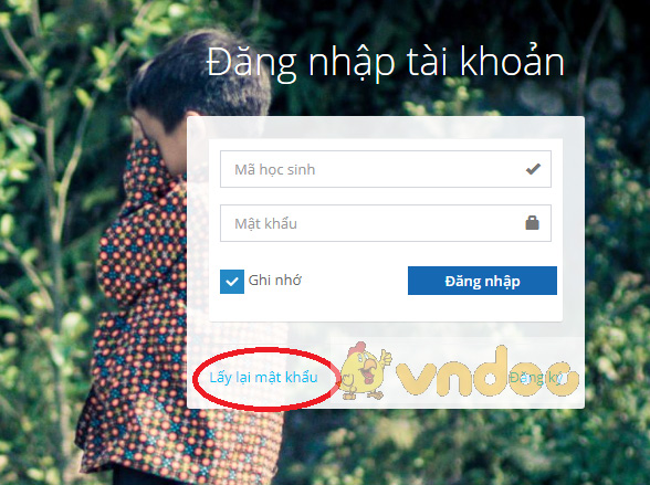 Hướng dẫn lấy lại mật khẩu VnEdu nhanh chóng