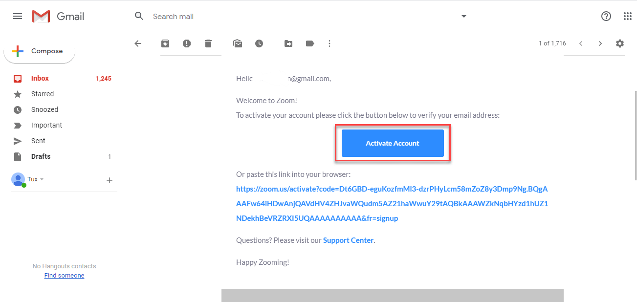 Cách tạo tài khoản zoom