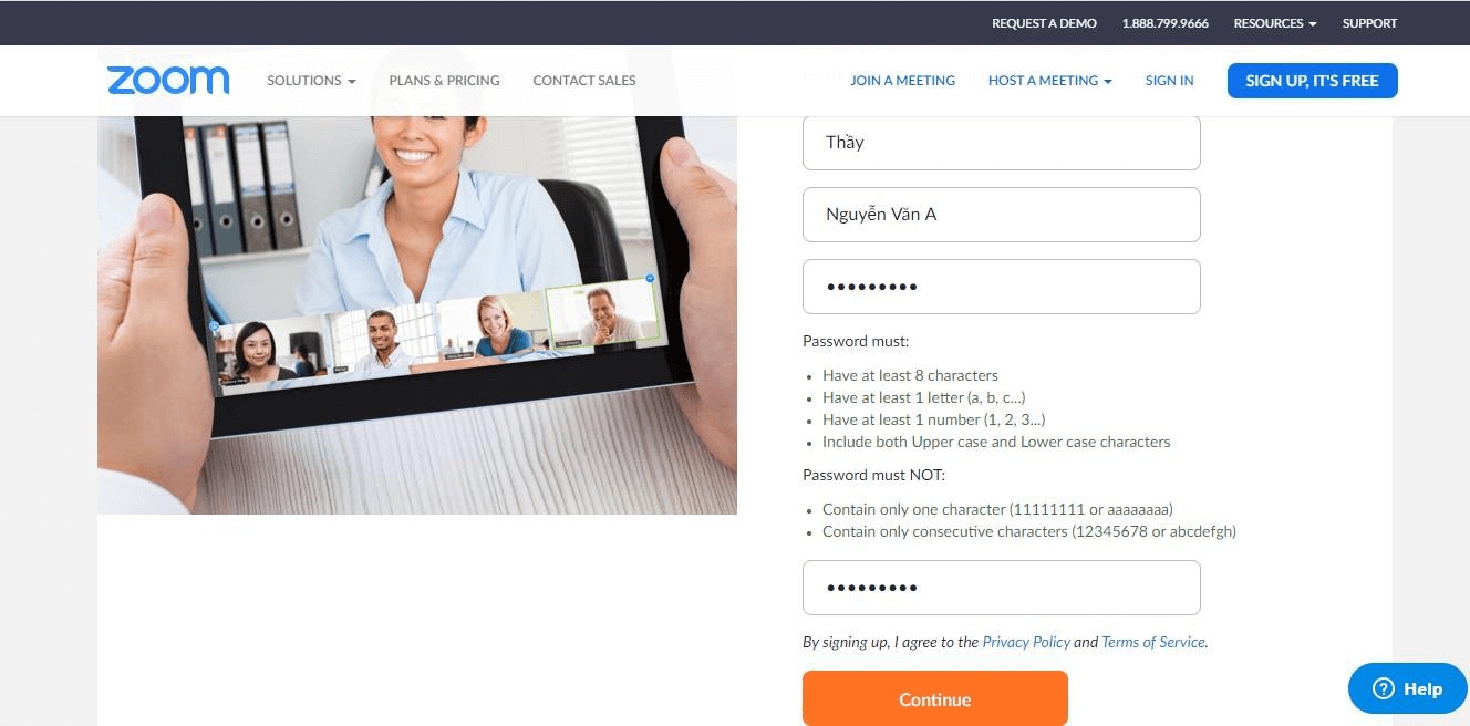 Cách đăng nhập zoom