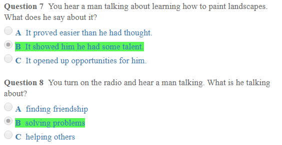 Đáp án đề khảo sát tiếng Anh lớp 11 năm 2020