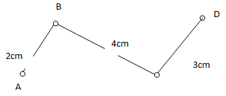 Phiếu bài tập Toán lớp 2: Đường gấp khúc - Độ dài đường gấp khúc