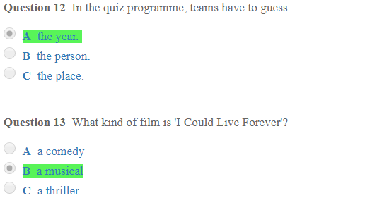 Đáp án đề khảo sát tiếng Anh lớp 9 năm 2020