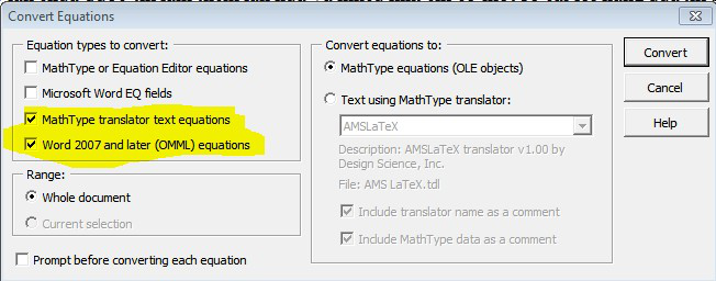Công thức toán học trong Word