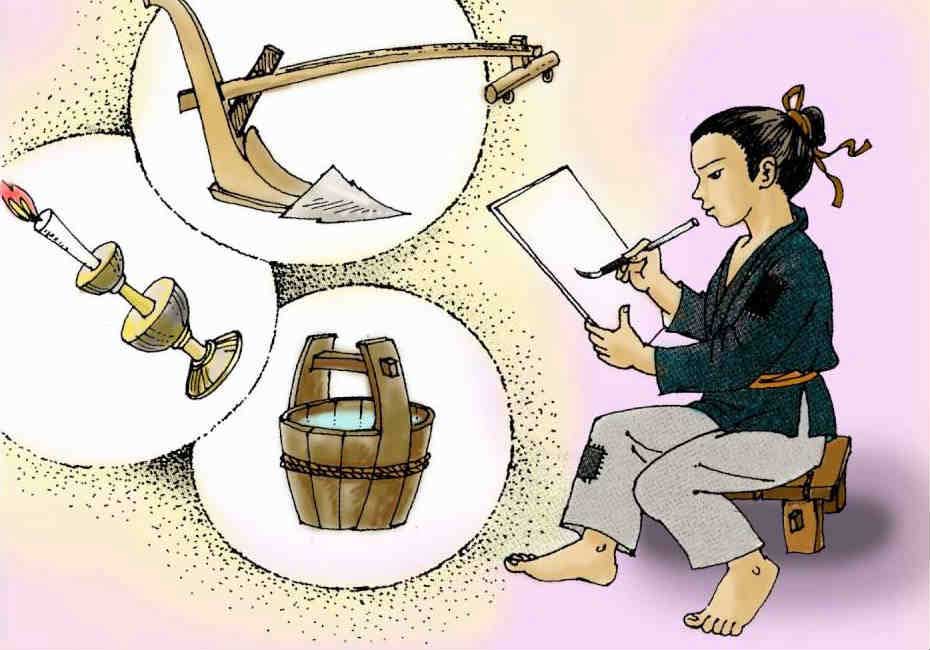 Soạn Mĩ thuật lớp 8 Bài 28: Vẽ tranh - Minh họa truyện cổ tích