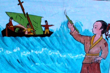 Soạn Mĩ thuật lớp 8 Bài 28: Vẽ tranh - Minh họa truyện cổ tích