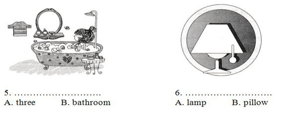 Đề thi giữa kì 2 tiếng Anh lớp 3 năm 2019 - 2020 số 2