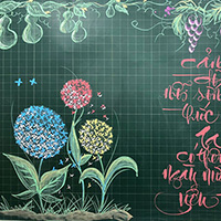 Mẫu trang trí bảng lớp họp phụ huynh 2026