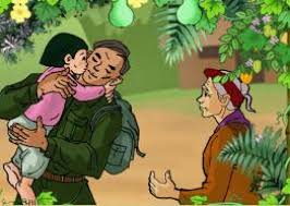 Bài viết số 6 Ngữ văn lớp 9: Suy nghĩ về đời sống tình cảm gia đình trong chiến tranh qua Chiếc lược ngà