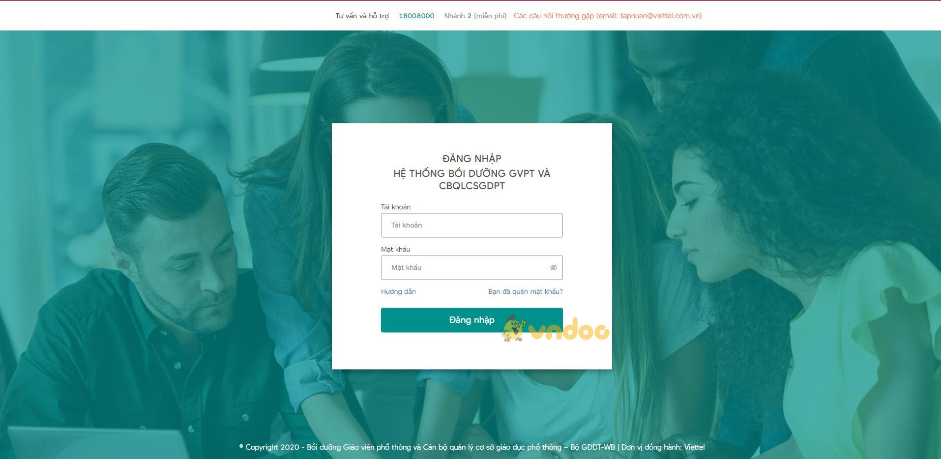 Hướng dẫn giáo viên vào học trực tuyến chương trình giáo dục phổ thông