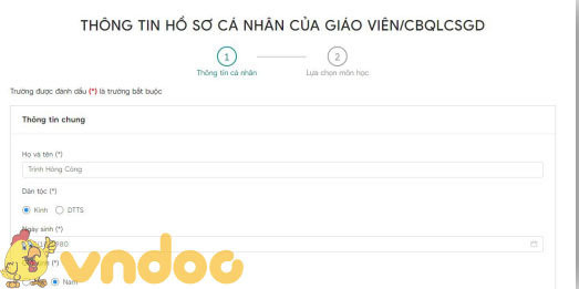Nội dung Tập huấn bồi dưỡng giáo viên