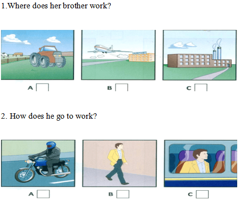 Đề thi học kì 2 lớp 6 môn tiếng Anh thí điểm có file nghe + đáp án