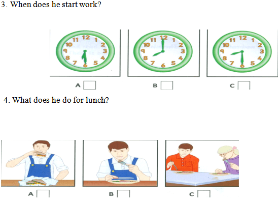 Đề thi học kì 2 lớp 6 môn tiếng Anh thí điểm có file nghe + đáp án
