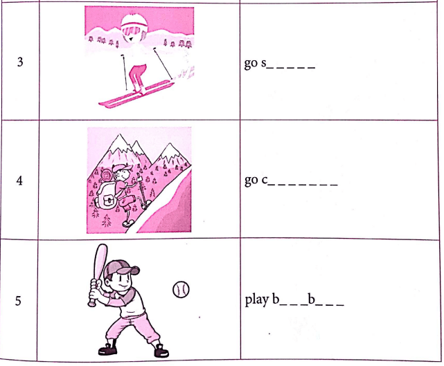 Bài tập từ vựng tiếng Anh lớp 4 Unit 18 What's your telephone number?