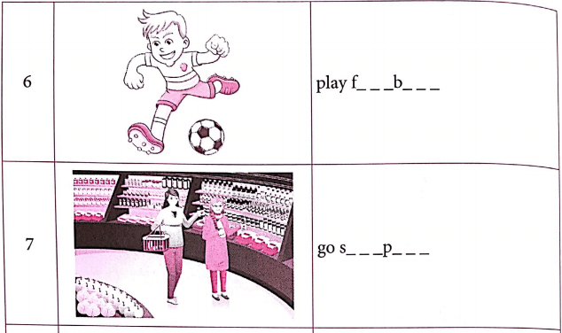 Bài tập từ vựng tiếng Anh lớp 4 Unit 18 What's your telephone number?