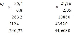 Giải Toán lớp 5