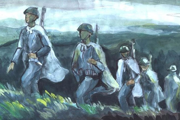 Cảm nhận về khung cảnh thiên nhiên và hình ảnh người lính trong đoạn đầu của bài thơ Tây tiến