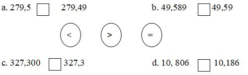 Đề thi học kì 2 lớp 5 môn Toán