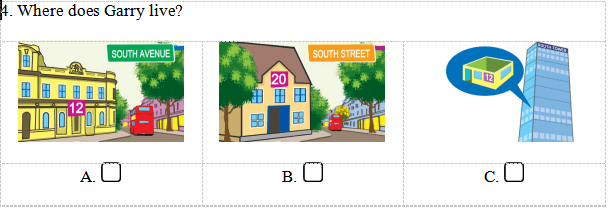 Đề thi học kì 2 môn Tiếng Anh lớp 5 có file nghe + đáp án số 3