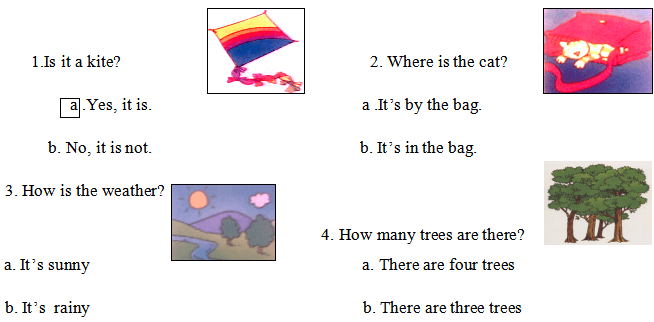 Đề cương ôn tập học kì 2 môn Tiếng Anh lớp 4