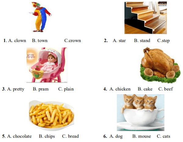 Bộ đề thi học kỳ 2 môn Tiếng Anh lớp 2 CÓ ĐÁP ÁN