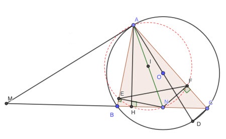 Đề thi học kì 2 lớp 9 môn Toán Phòng GD&ĐT Phú Mỹ năm học 2019 - 2020