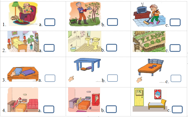 Đề thi học kì 2 lớp 3 môn Tiếng Anh có file nghe số 1