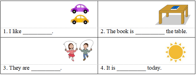 Đề thi tiếng Anh lớp 3 học kỳ 2 trường Tiểu học Nam Thái năm 2019 - 2020