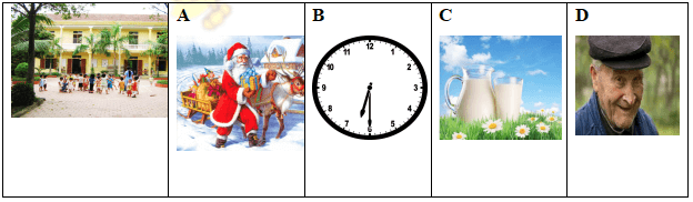 Đề thi tiếng Anh lớp 4 học kỳ 2 trường Tiểu học Minh Hà năm 2019 - 2020