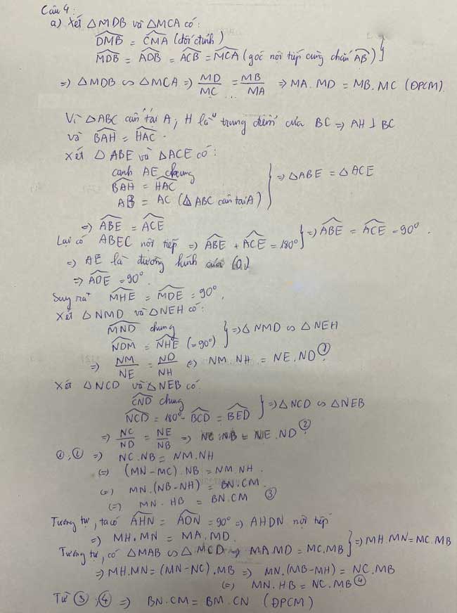 Đề thi tuyển sinh lớp 10 Chuyên Toán năm 2020 Sở GD&ĐT Bình Dương