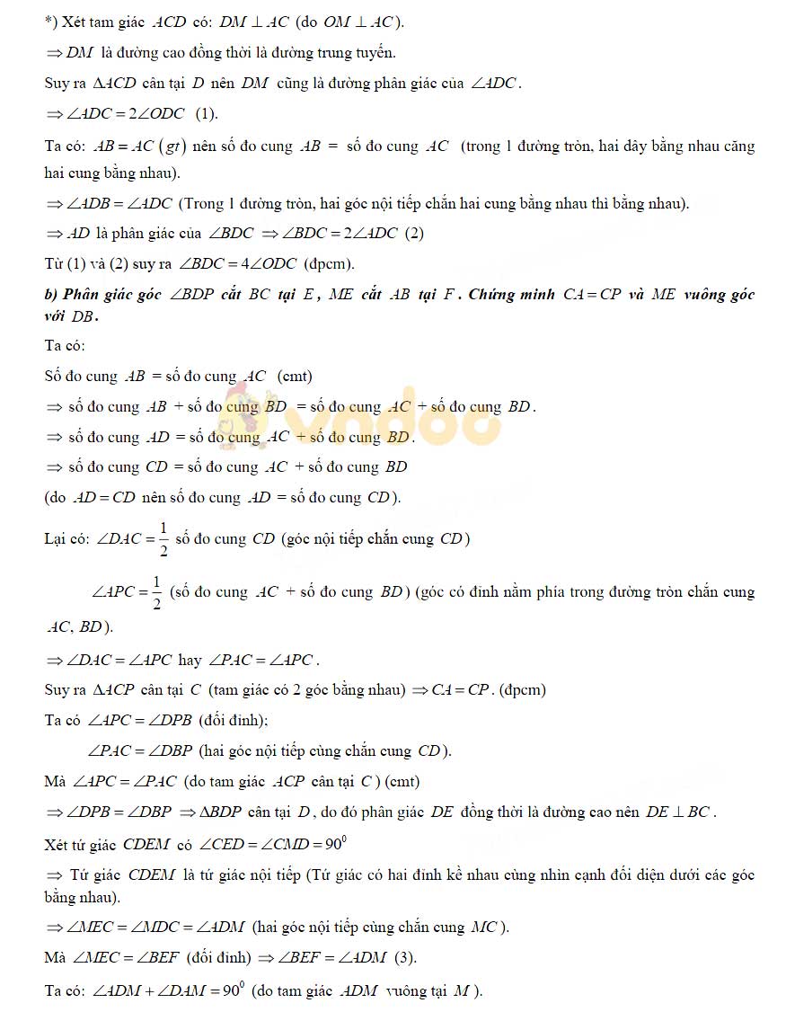 Đề thi tuyển sinh vào lớp 10 môn Toán năm 2020 Trường Phổ Thông Năng Khiếu, Thành Phố Hồ Chí Minh