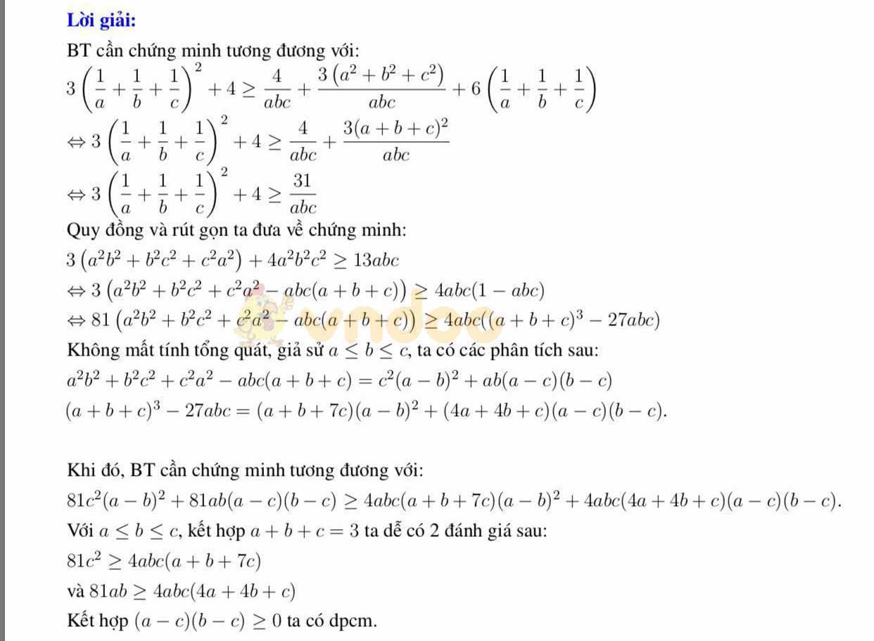 Đáp án đề thi tuyển sinh vào lớp 10 môn Toán năm 2020 Trường THPT Chuyên KHTN, Hà Nội (vòng 2)
