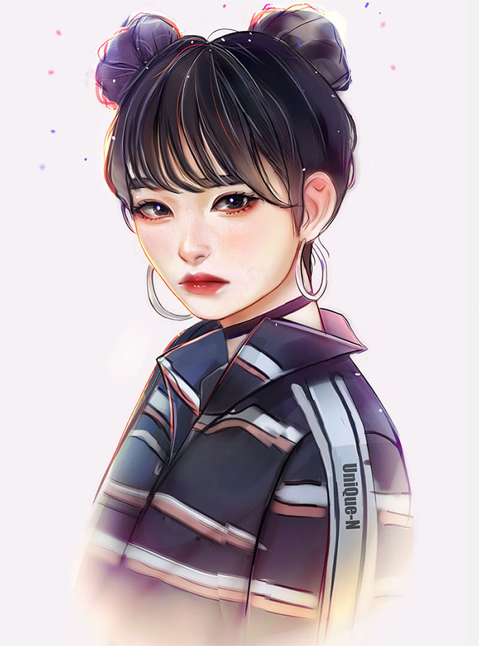 Fanart kpop idol
