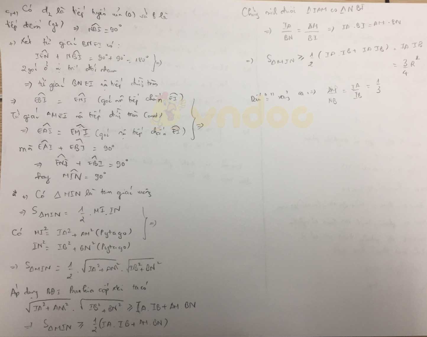 Đáp án đề thi tuyển sinh lớp 10 môn Toán tỉnh Bạc Liêu năm 2020