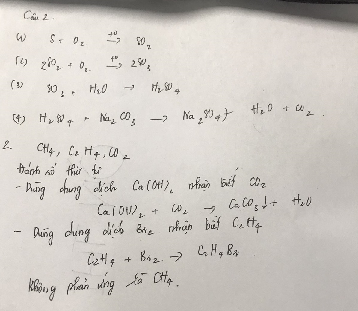 Đáp án đề thi tuyển sinh lớp 10 môn Hóa tỉnh Cao Bằng năm 2020