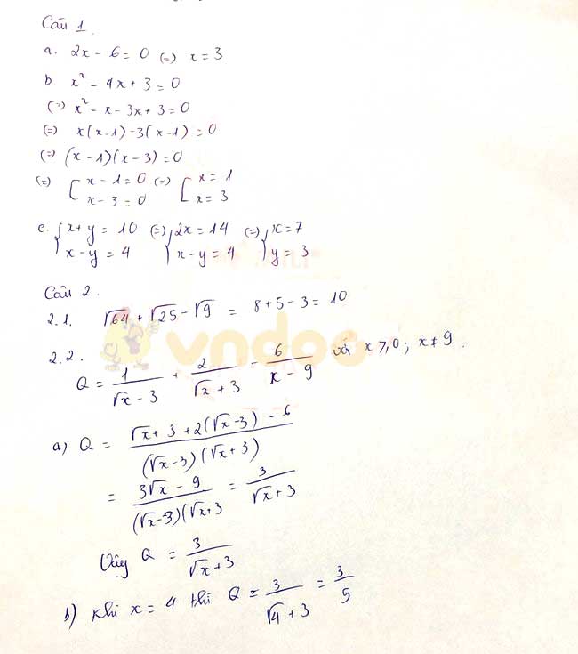 Đề thi tuyển sinh lớp 10 môn Toán chuyên năm 2020 Sở GD&ĐT Lai Châu