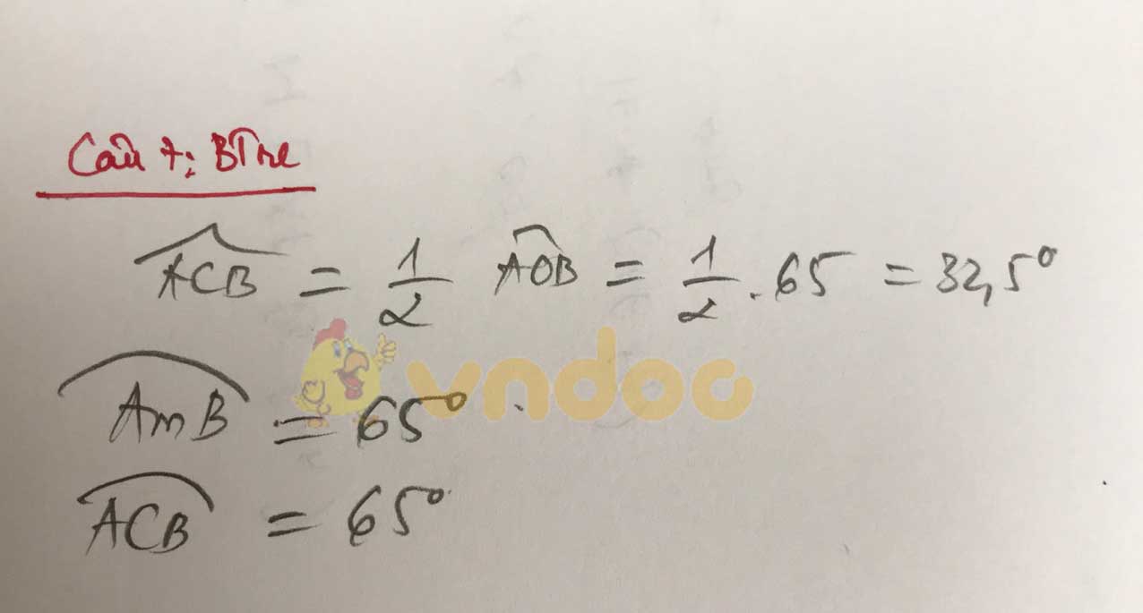 Đáp án đề thi tuyển sinh lớp 10 môn Toán Bến Tre năm 2020