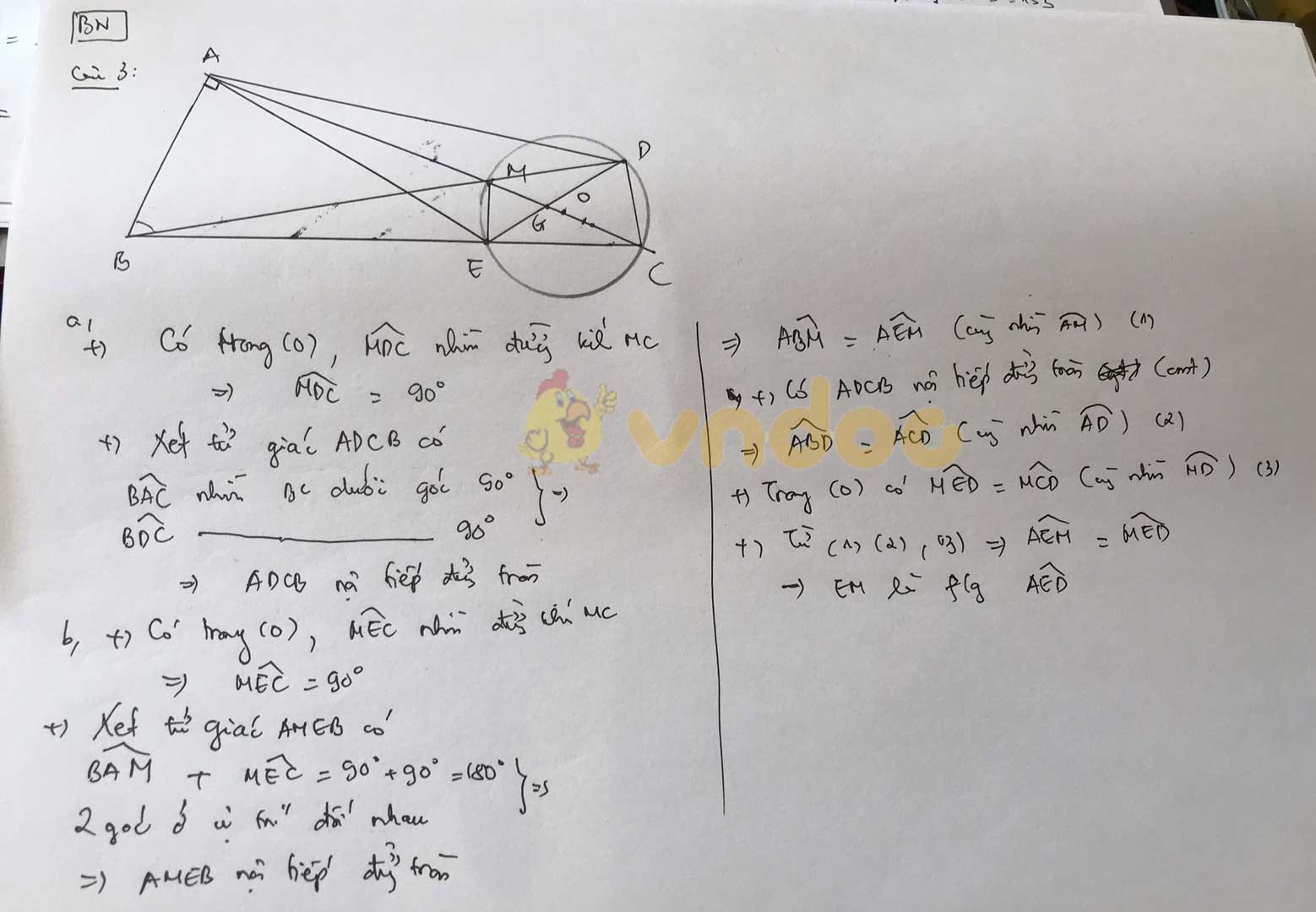 Đáp án đề thi tuyển sinh lớp 10 môn Toán tỉnh Bắc Ninh năm 2020