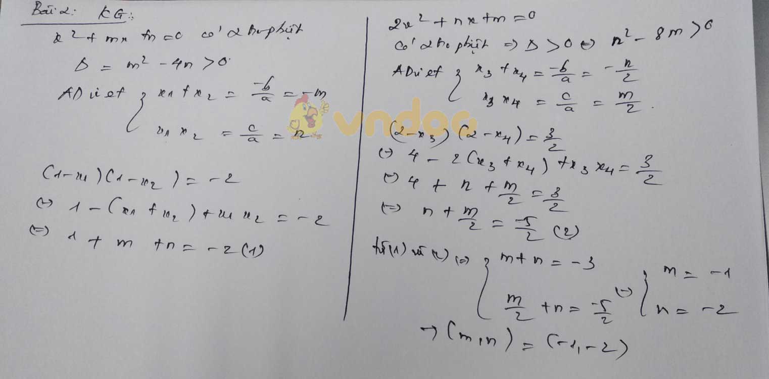Đáp án đề thi tuyển sinh lớp 10 môn Toán chuyên năm 2020 tỉnh Kiên Giang