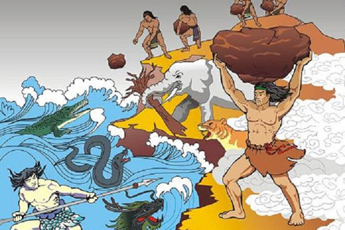 Truyền thuyết Sơn Tinh, Thủy Tinh 