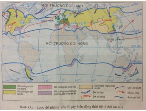 Giải bài tập SGK Địa lí 7