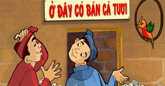 Truyện cười Treo biển