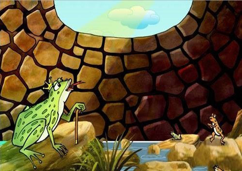 Truyện ngụ ngôn Ếch ngồi đáy giếng