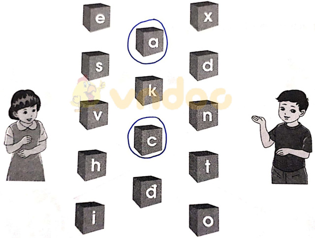 Giải vở bài tập Tiếng Việt 1 Cánh Diều Bài 1: a, c